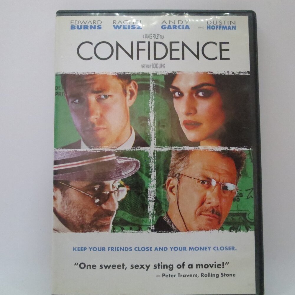 Confidence DVD Crime Drama 2003 Edward Burns Available Bundle Deal 5/#23